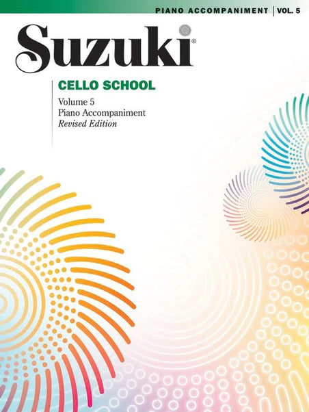 Suzuki Cello School (Piano Accompaniment Part) | Volume 5