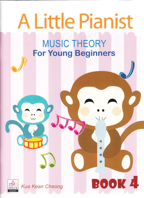 A Little Pianist Theory for Young Beginners | Book 4