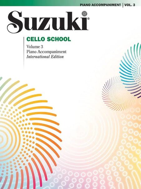 Suzuki Cello School (Piano Accompaniment Part) | Volume 3