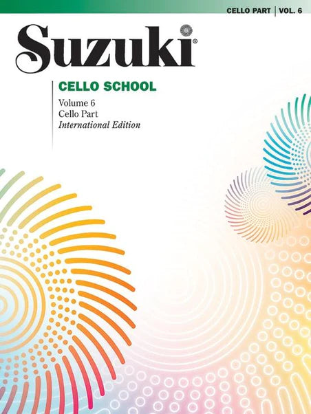 Suzuki Cello School | Volume 6