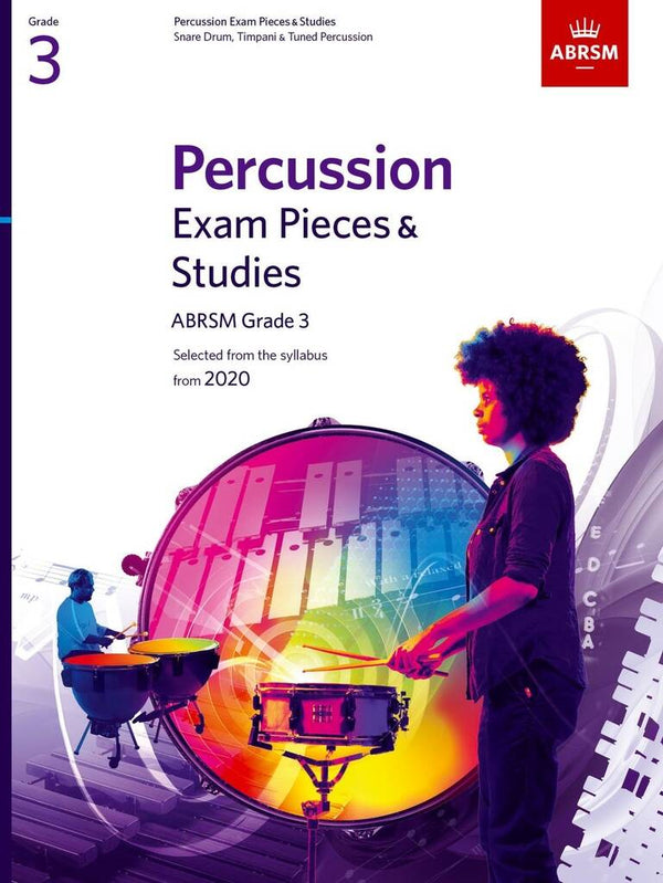 ABRSM Percussion Exam Pieces & Studies | Grade 3