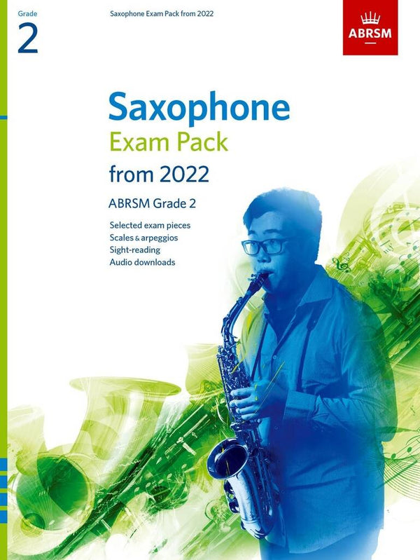 ABRSM: Saxophone Exam Pack from 2022 | Grade 2