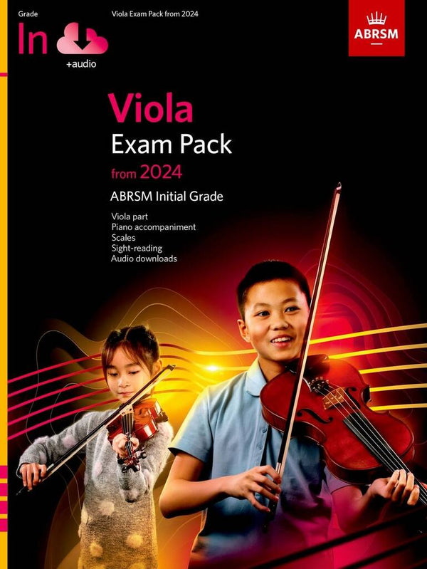 ABRSM Viola Exam Pack (From 2024) | Initial Grade