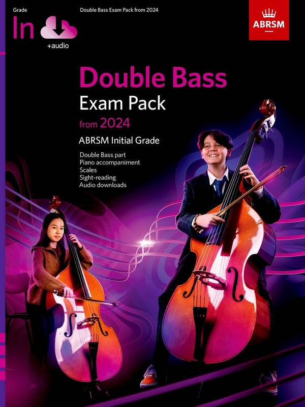 ABRSM Double Bass Exam Pack (From 2024) | Initial Grade