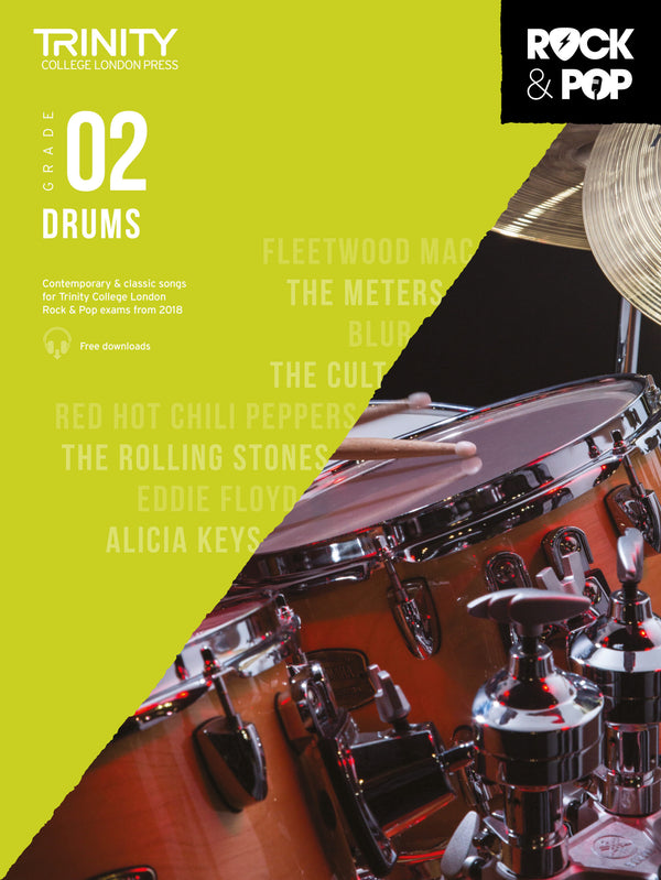 Trinity Rock & Pop Drums | Grade 2