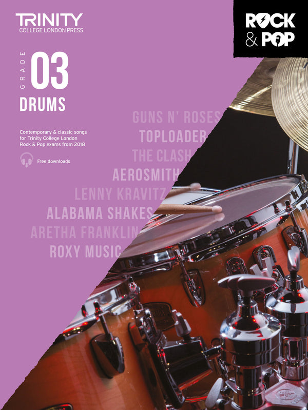 Trinity Rock & Pop Drums | Grade 3