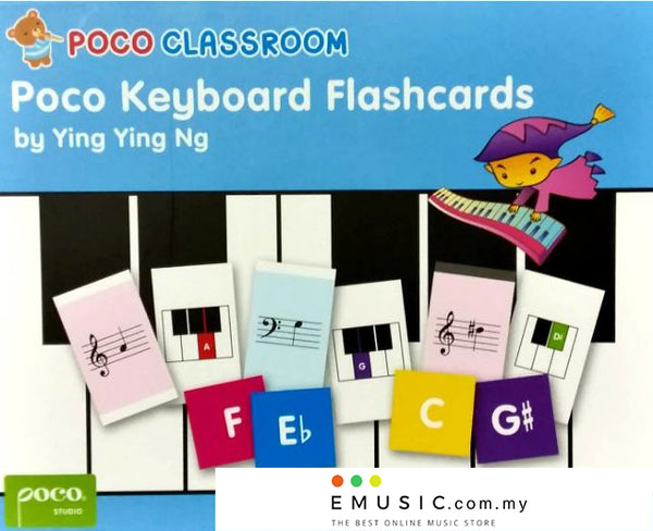 Poco Classroom Keyboard Flashcards