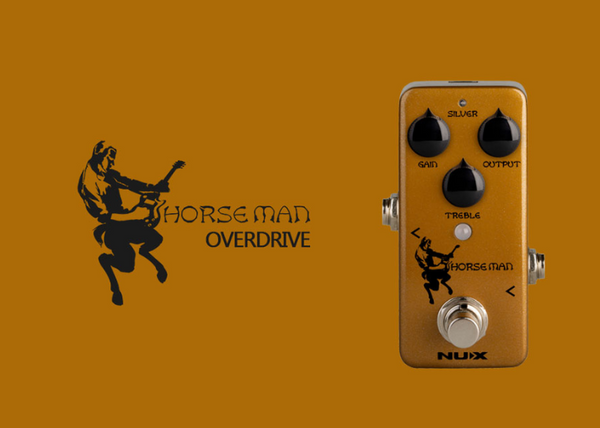 NUX NOD-1 Horseman｜二合一超載效果器｜Two in One Overdrive Pedal