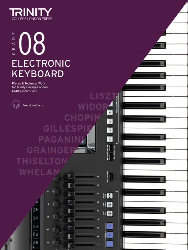 Trinity Rock & Pop Keyboard | Grade 8