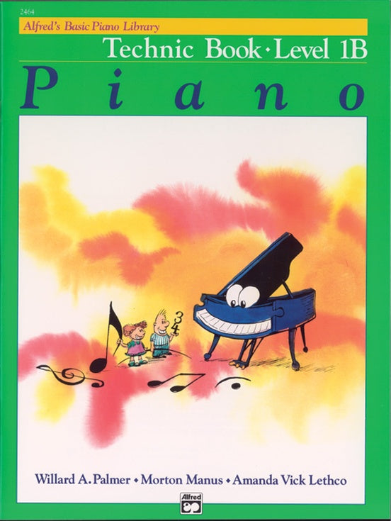 Alfred's Basic Piano Library for the Later Beginner Technic Book | Book 1B