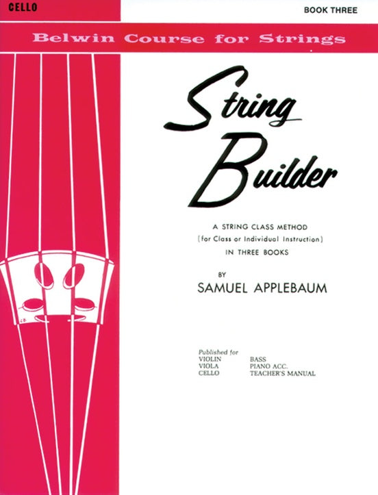 String Builder For Cello｜Book 3