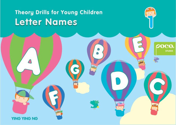 Poco Theory Drills for Young Children｜Letter Names