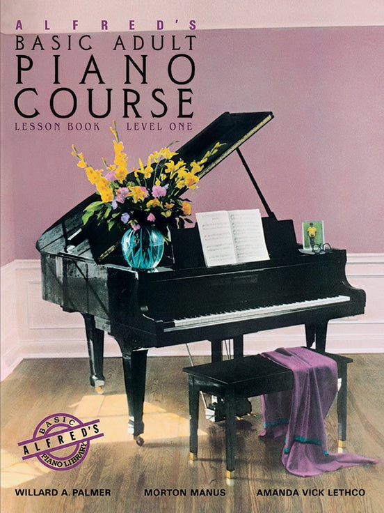 Alfred's Basic Adult Piano Course Lesson Book | Level 1