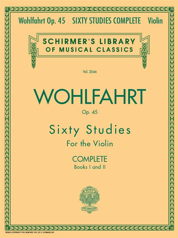 Franz Wohlfahrt - 60 Studies, Op. 45 (Complete)