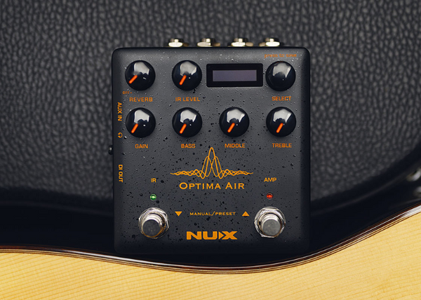 NUX NAI-5 Optima Air｜箱琴模擬效果器及前級放大器｜Acoustic Simulator & IR Loader