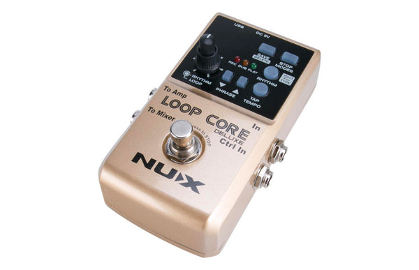 NUX Loop Core Deluxe｜樂句循環效果器｜24-bit Looper pedal