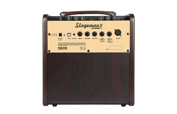 NUX AC-80 Stageman II Charge｜可充電原聲吉他音箱｜Battery-powered Acoustic Guitar Amplifier