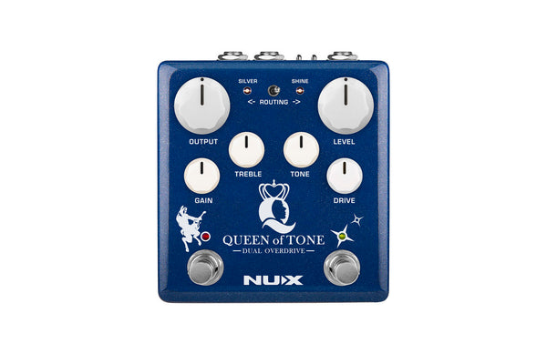 NUX NDO-6 Queen of Tone｜雙過載效果器｜Dual Overdrive in a Stompbox