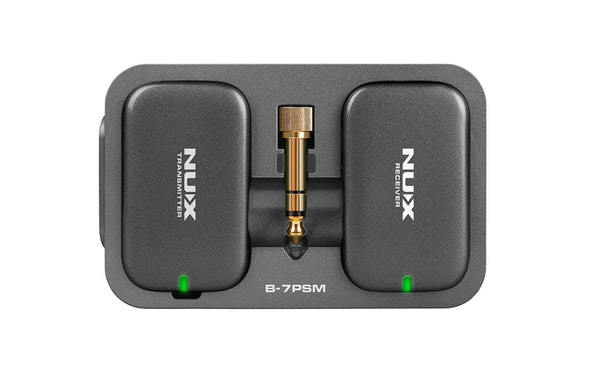 NUX B-7PSM｜5.8 GHz無線入耳式監聽系統｜5.8 GHz Wireless In-Ear Monitoring System