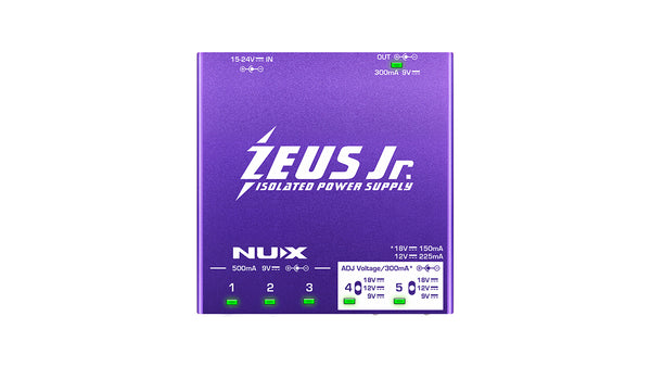 NUX NIP-Z6 Zeus Jr.｜效果器電源｜Pedal Power Supply