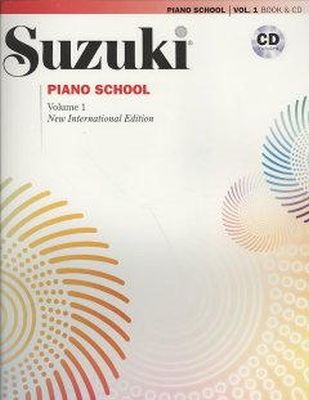 Suzuki Piano School New International Edition Piano Book and CD, Volume 1