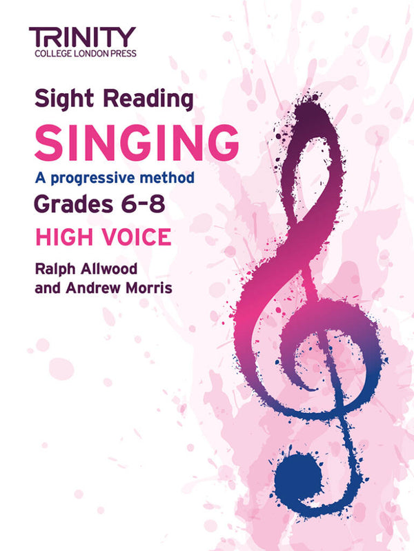 Trinity Sight Reading Singing: Grades 6-8 High Voice - Vocal and Piano