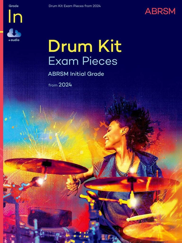 ABRSM: Drum Kit Exam Pack (from 2024) w/ Online Audio | Initial Grade