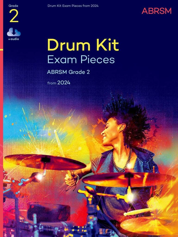 ABRSM: Drum Kit Exam Pack (from 2024) w/ Online Audio | Grade 2