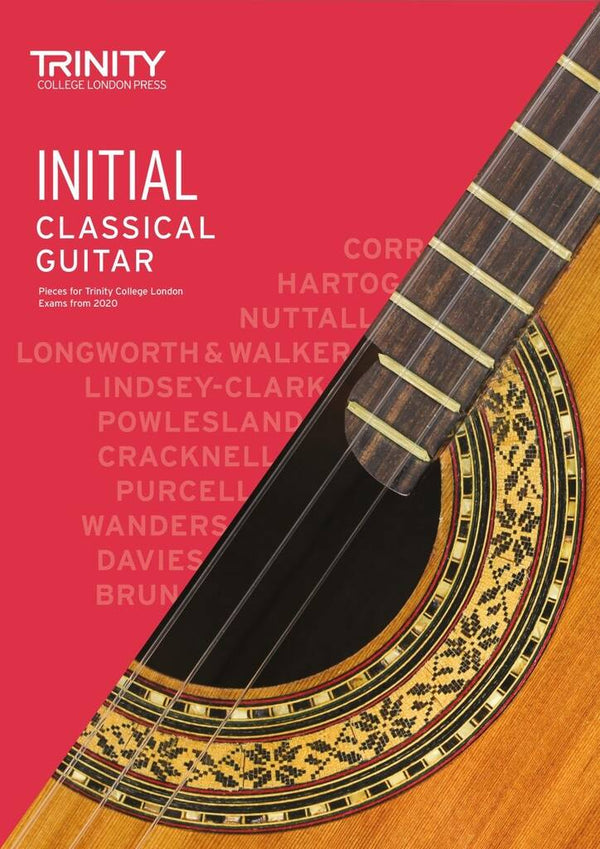 Trinity Classical Guitar Exams Pieces (from 2020) | Initial Grade