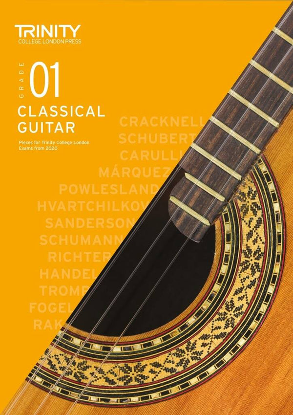 Trinity Classical Guitar Exams Pieces (from 2020) | Grade 1