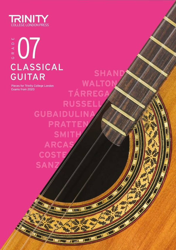 Trinity Classical Guitar Exams Pieces (from 2020) | Grade 7